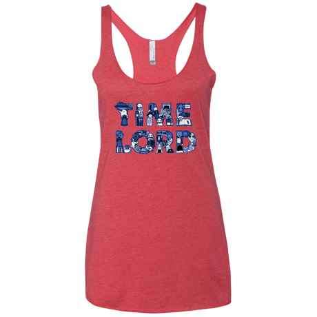 T-Shirts Vintage Red / X-Small Timelord Women's Triblend Racerback Tank