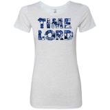 T-Shirts Heather White / Small Timelord Women's Triblend T-Shirt