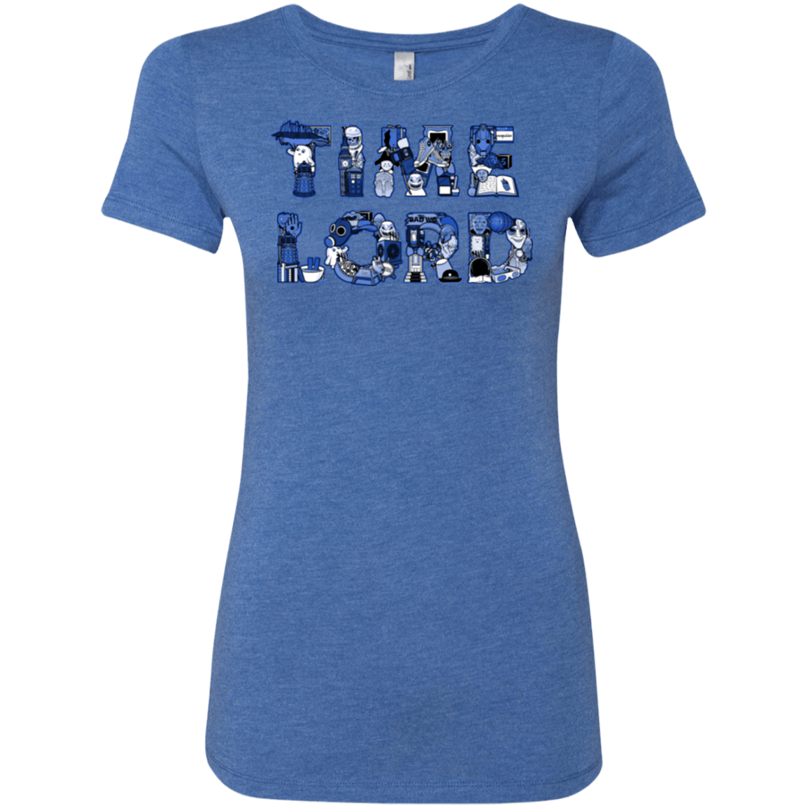 T-Shirts Vintage Royal / Small Timelord Women's Triblend T-Shirt