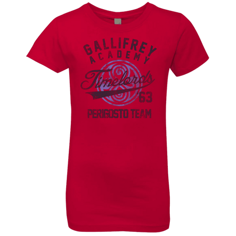T-Shirts Red / YXS Timelords Academy Girls Premium T-Shirt