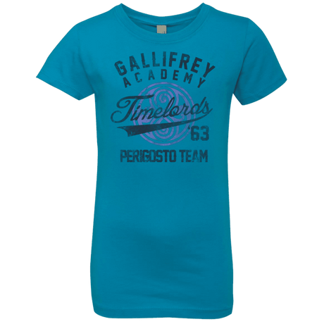 T-Shirts Turquoise / YXS Timelords Academy Girls Premium T-Shirt