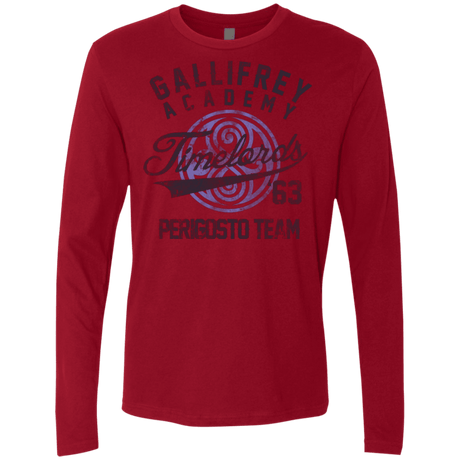 T-Shirts Cardinal / Small Timelords Academy Men's Premium Long Sleeve