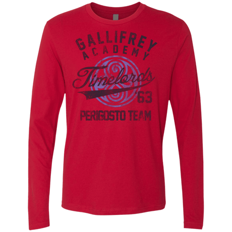 T-Shirts Red / Small Timelords Academy Men's Premium Long Sleeve