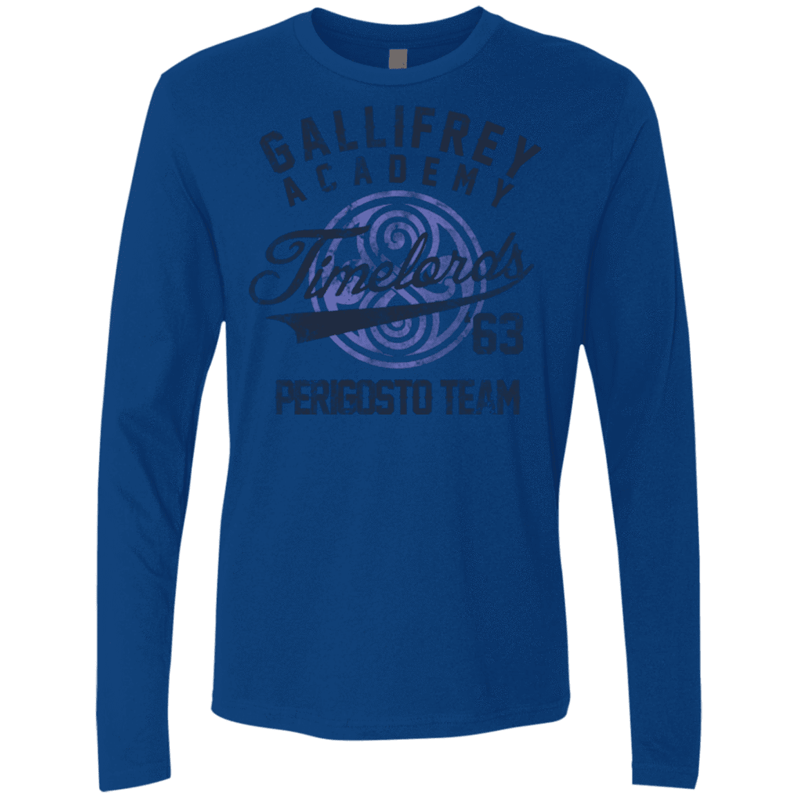 T-Shirts Royal / Small Timelords Academy Men's Premium Long Sleeve