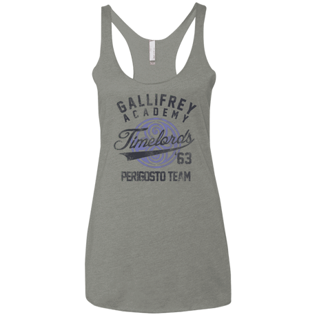 T-Shirts Venetian Grey / X-Small Timelords Academy Women's Triblend Racerback Tank