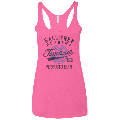 T-Shirts Vintage Pink / X-Small Timelords Academy Women's Triblend Racerback Tank