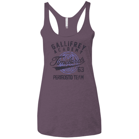 T-Shirts Vintage Purple / X-Small Timelords Academy Women's Triblend Racerback Tank