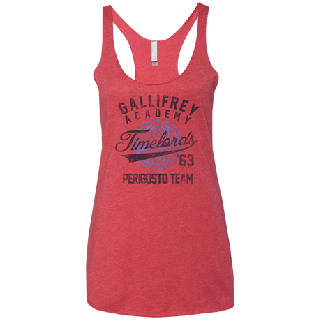 T-Shirts Vintage Red / X-Small Timelords Academy Women's Triblend Racerback Tank