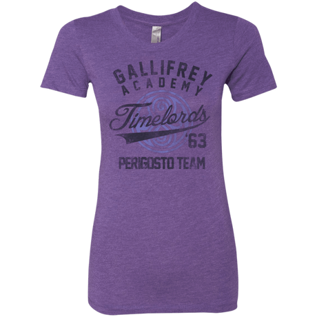 T-Shirts Purple Rush / Small Timelords Academy Women's Triblend T-Shirt