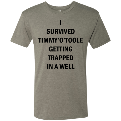 T-Shirts Venetian Grey / Small Timmy Otoole Men's Triblend T-Shirt