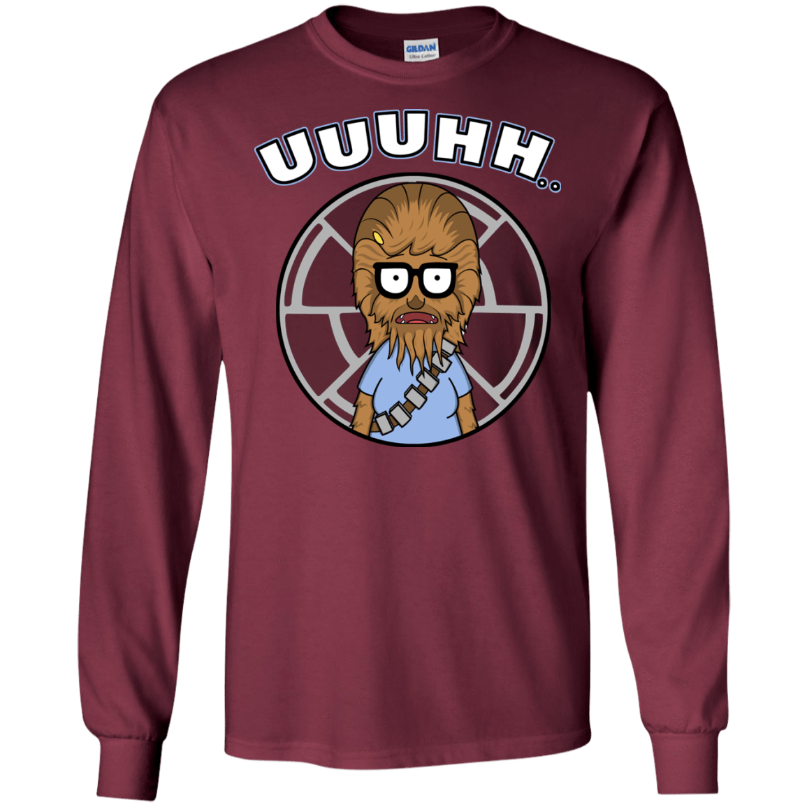 T-Shirts Maroon / S Tina Belchew Men's Long Sleeve T-Shirt