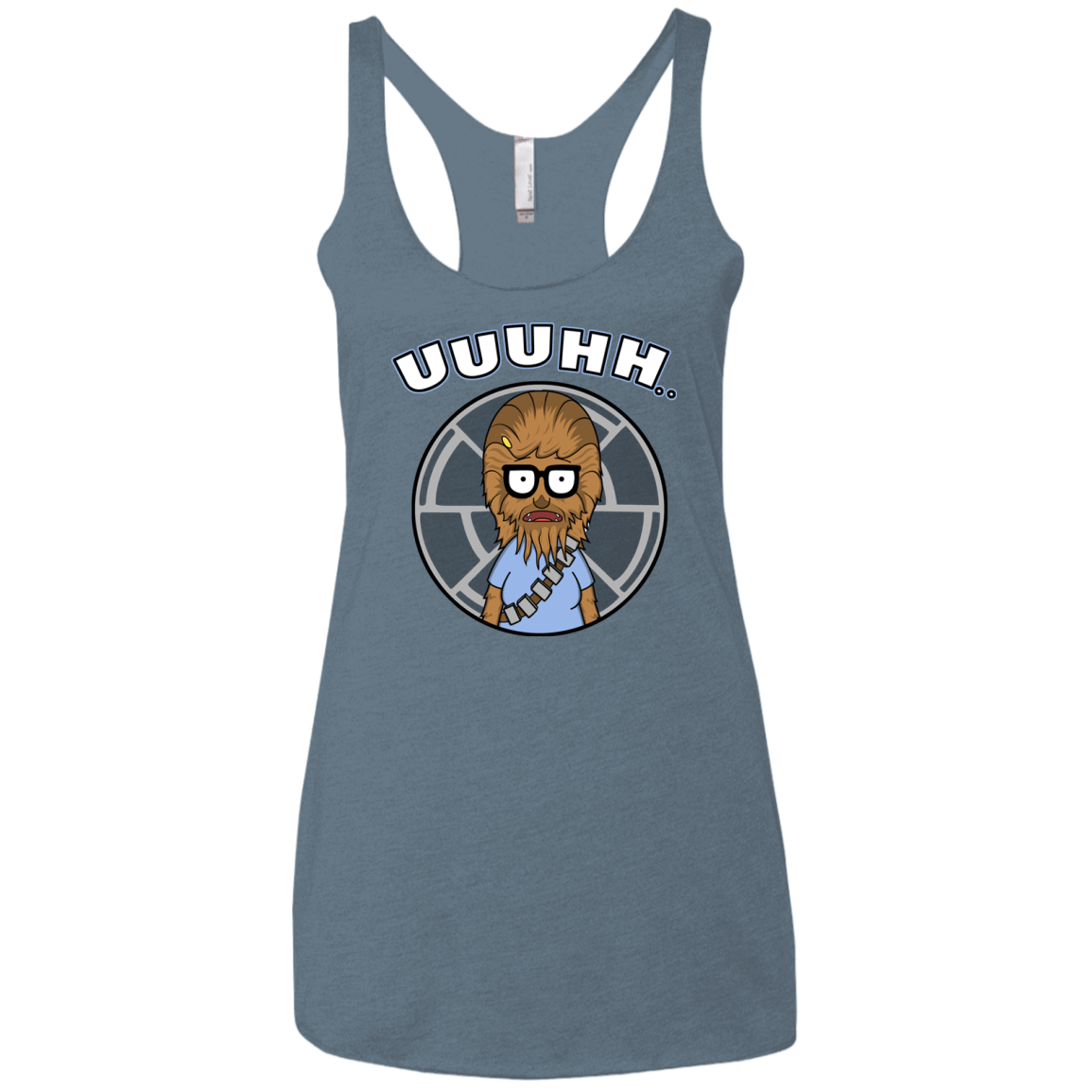 Tina Belchew Women's Triblend Racerback Tank