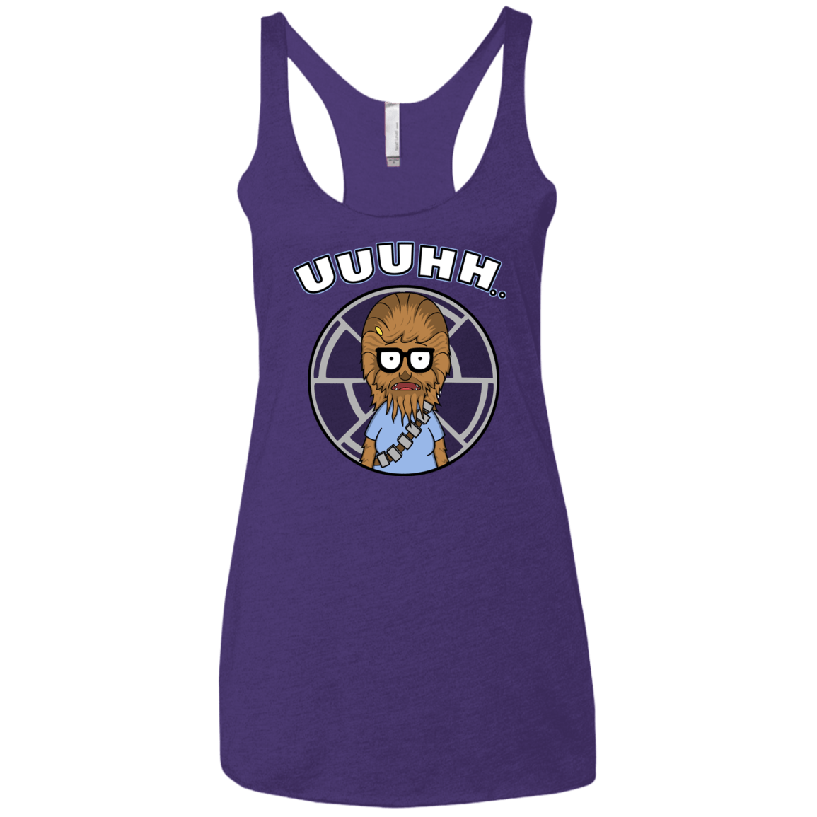 Tina Belchew Women's Triblend Racerback Tank