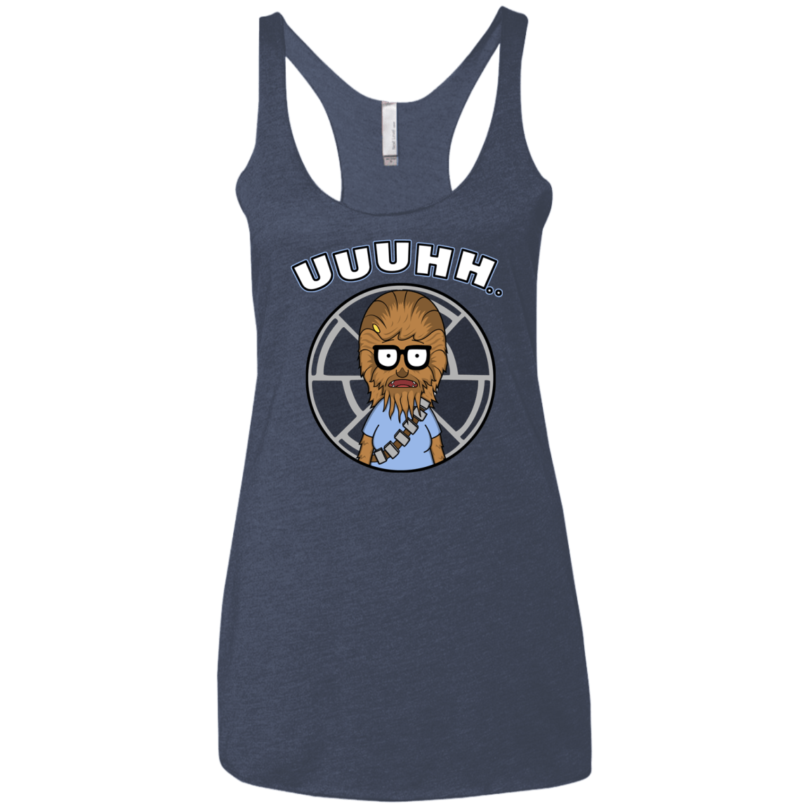 Tina Belchew Women's Triblend Racerback Tank