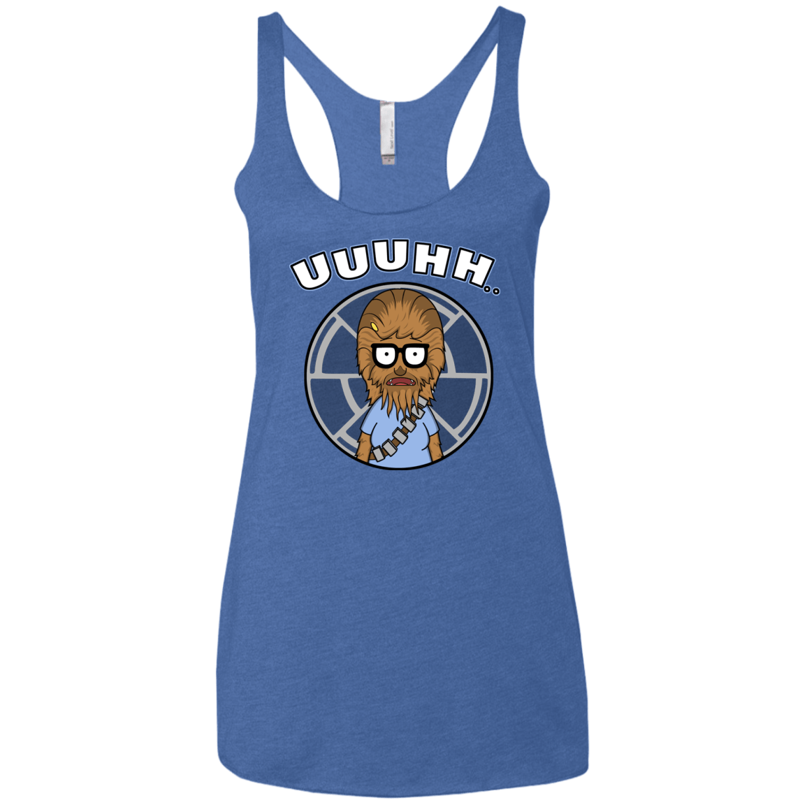 Tina Belchew Women's Triblend Racerback Tank