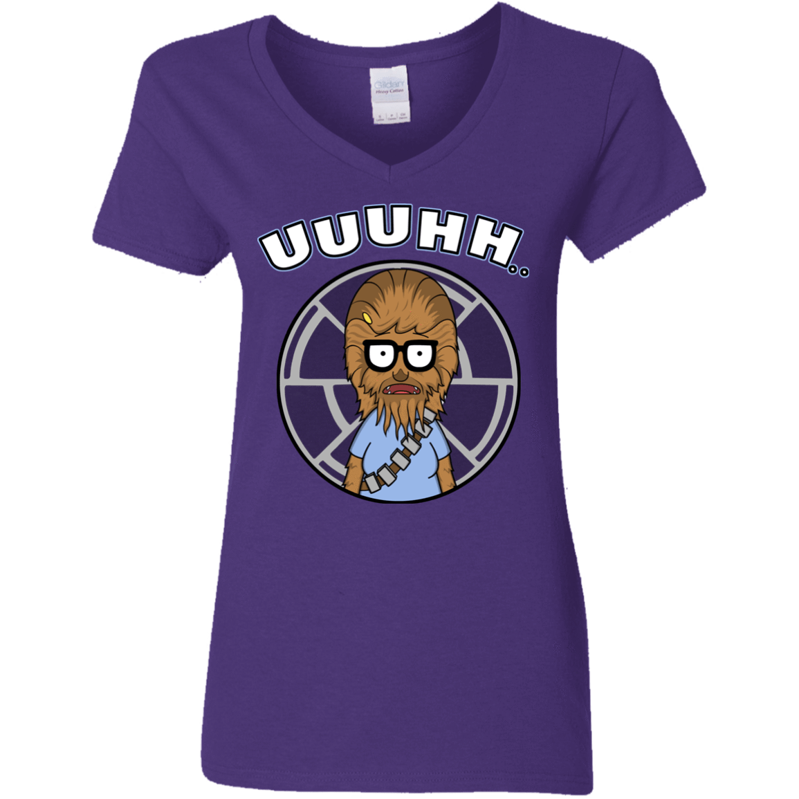 T-Shirts Purple / S Tina Belchew Women's V-Neck T-Shirt