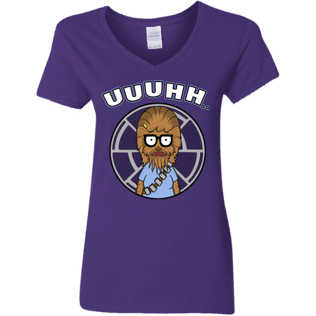 T-Shirts Purple / S Tina Belchew Women's V-Neck T-Shirt