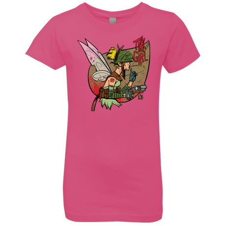 T-Shirts Hot Pink / YXS Tink Girl Girls Premium T-Shirt