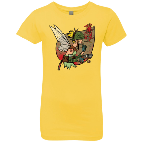 T-Shirts Vibrant Yellow / YXS Tink Girl Girls Premium T-Shirt