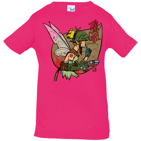 T-Shirts Hot Pink / 6 Months Tink Girl Infant PremiumT-Shirt