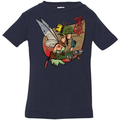 T-Shirts Navy / 6 Months Tink Girl Infant PremiumT-Shirt