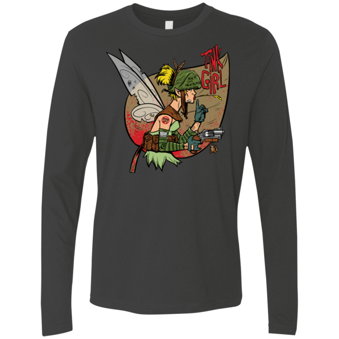 T-Shirts Heavy Metal / Small Tink Girl Men's Premium Long Sleeve