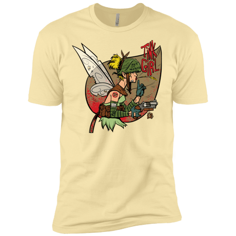 T-Shirts Banana Cream / X-Small Tink Girl Men's Premium T-Shirt