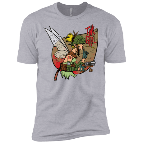 T-Shirts Heather Grey / X-Small Tink Girl Men's Premium T-Shirt