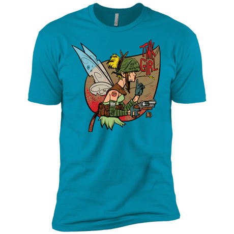 T-Shirts Turquoise / X-Small Tink Girl Men's Premium T-Shirt