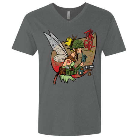 T-Shirts Heavy Metal / X-Small Tink Girl Men's Premium V-Neck