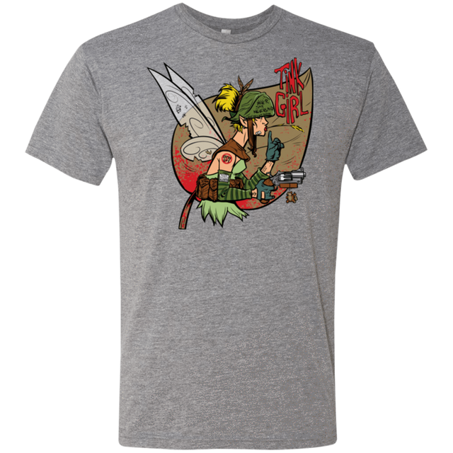 T-Shirts Premium Heather / Small Tink Girl Men's Triblend T-Shirt