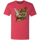 T-Shirts Vintage Red / Small Tink Girl Men's Triblend T-Shirt