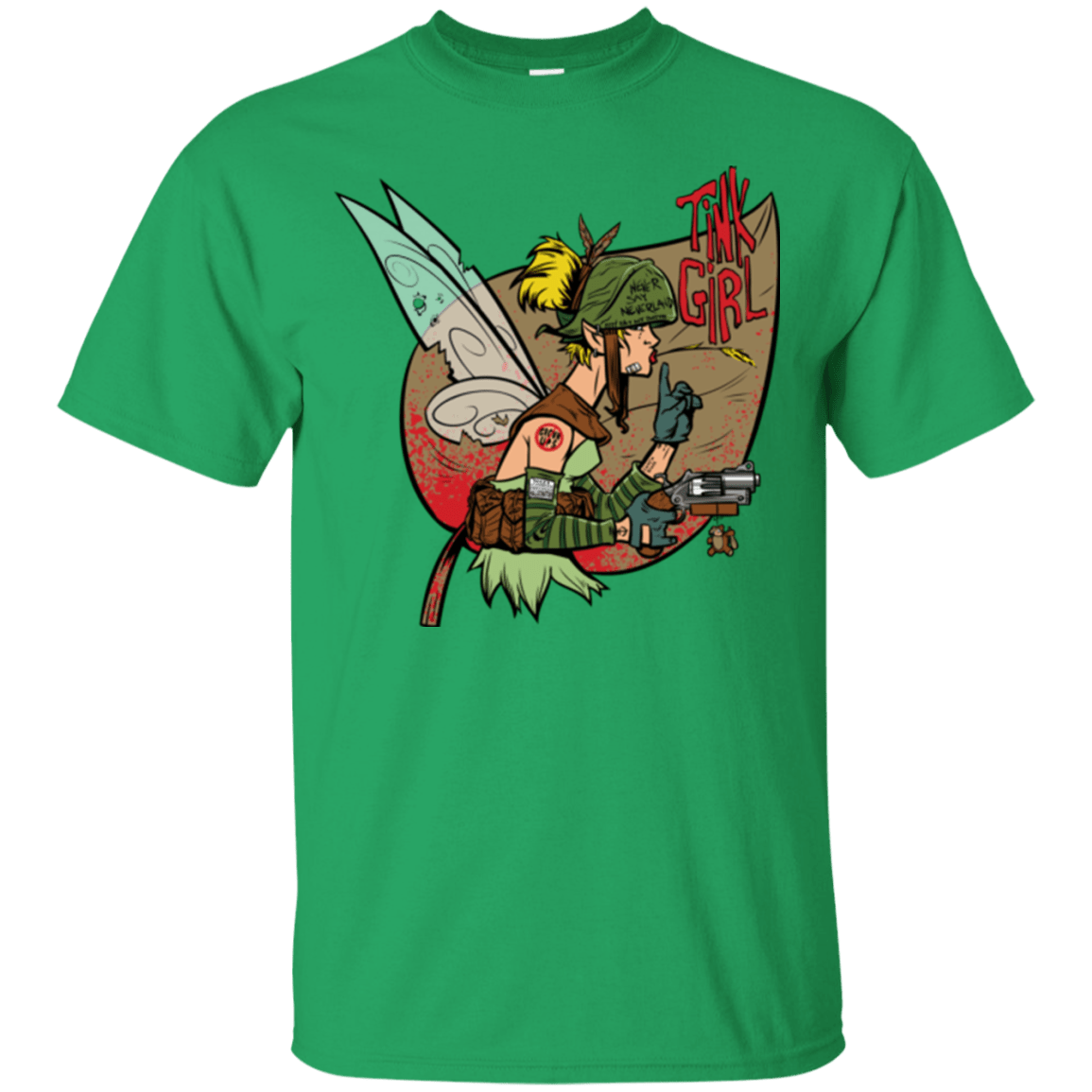 T-Shirts Irish Green / Small Tink Girl T-Shirt