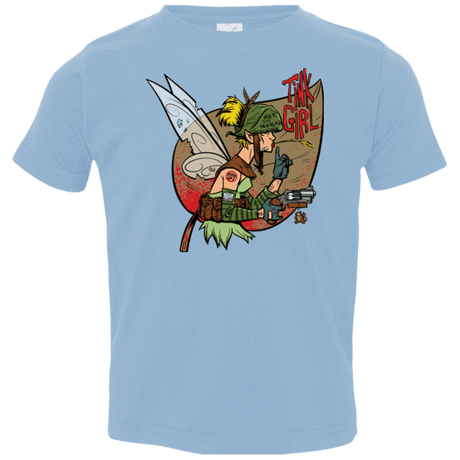 T-Shirts Light Blue / 2T Tink Girl Toddler Premium T-Shirt