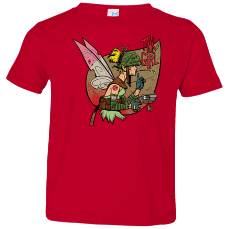 T-Shirts Red / 2T Tink Girl Toddler Premium T-Shirt