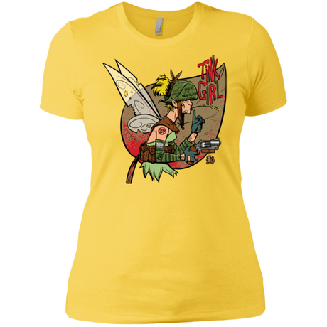 T-Shirts Vibrant Yellow / X-Small Tink Girl Women's Premium T-Shirt