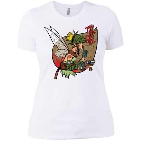 T-Shirts White / X-Small Tink Girl Women's Premium T-Shirt