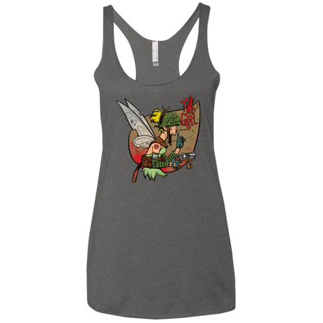 T-Shirts Premium Heather / X-Small Tink Girl Women's Triblend Racerback Tank