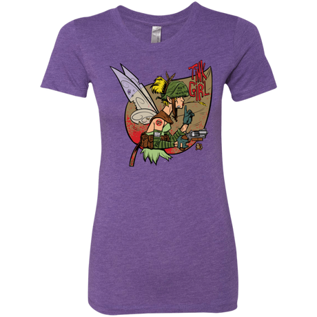 T-Shirts Purple Rush / Small Tink Girl Women's Triblend T-Shirt