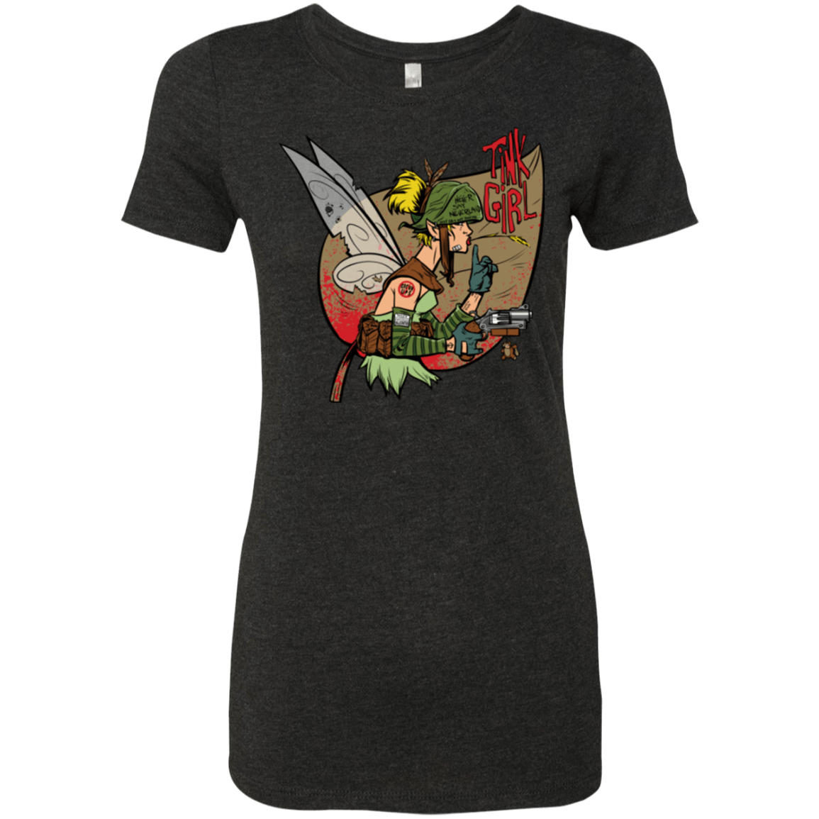 T-Shirts Vintage Black / Small Tink Girl Women's Triblend T-Shirt