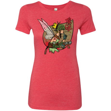 T-Shirts Vintage Red / Small Tink Girl Women's Triblend T-Shirt