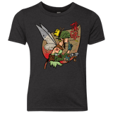 T-Shirts Vintage Black / YXS Tink Girl Youth Triblend T-Shirt