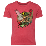 T-Shirts Vintage Red / YXS Tink Girl Youth Triblend T-Shirt