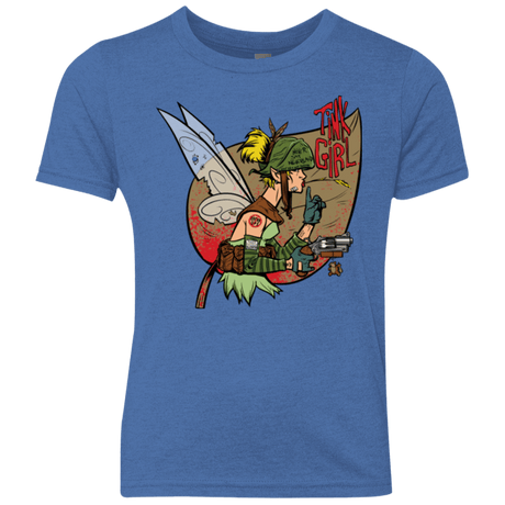 T-Shirts Vintage Royal / YXS Tink Girl Youth Triblend T-Shirt