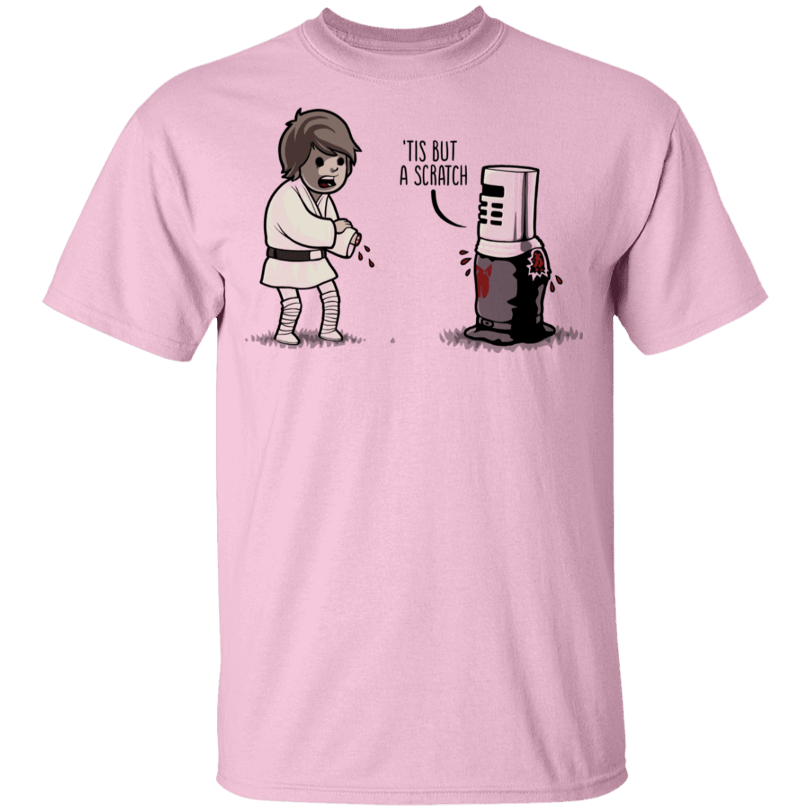 T-Shirts Light Pink / YXS Tis But A Scratch Youth T-Shirt