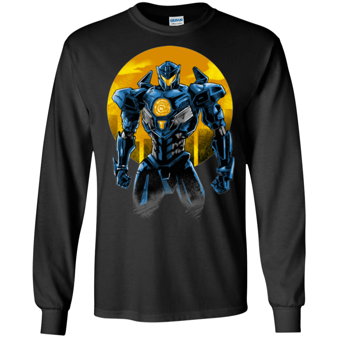 T-Shirts Black / S Titan Avenger Men's Long Sleeve T-Shirt