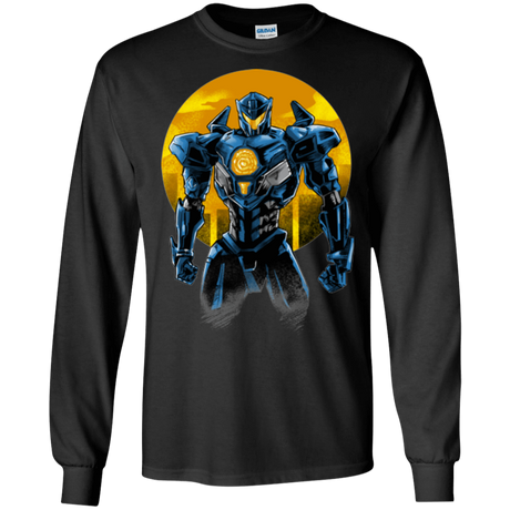 T-Shirts Black / S Titan Avenger Men's Long Sleeve T-Shirt