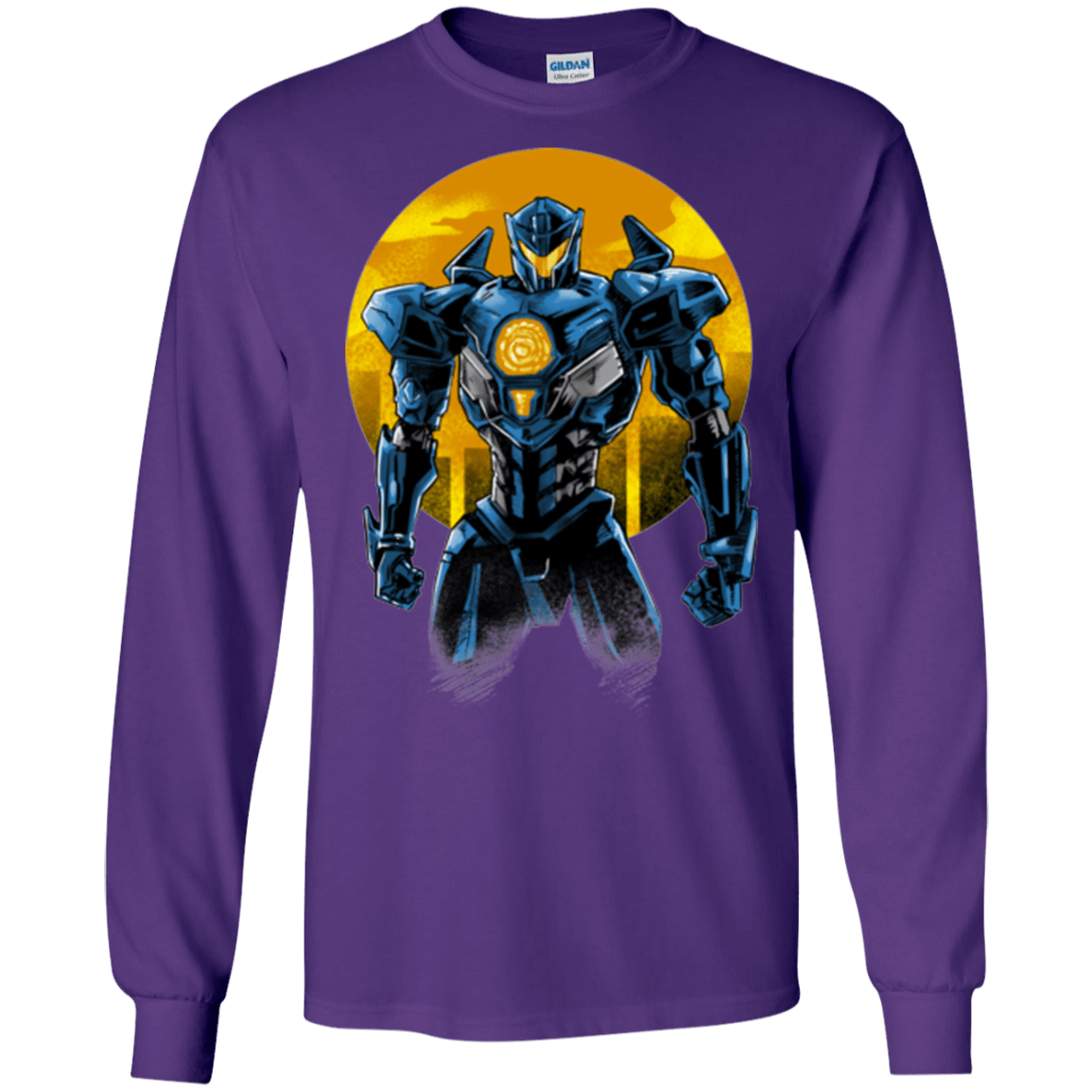 T-Shirts Purple / S Titan Avenger Men's Long Sleeve T-Shirt