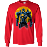 T-Shirts Red / S Titan Avenger Men's Long Sleeve T-Shirt