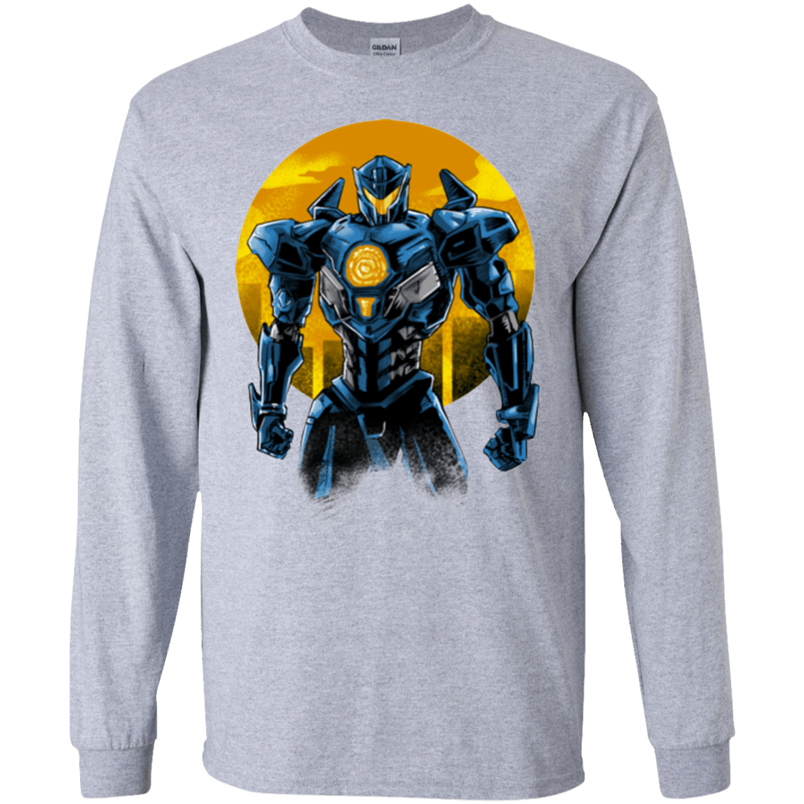 T-Shirts Sport Grey / S Titan Avenger Men's Long Sleeve T-Shirt